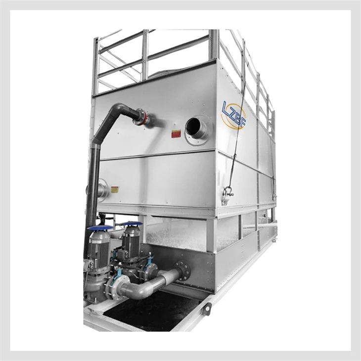 Wet and dry combined closed cooling tower..